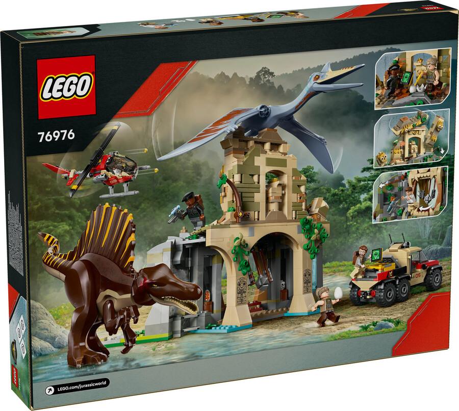 LEGO JURASSIC WORLD SPINOSAURUS VE QUETZALCOATLUS HAVA GOREVI 76976 Diğer LJW76976