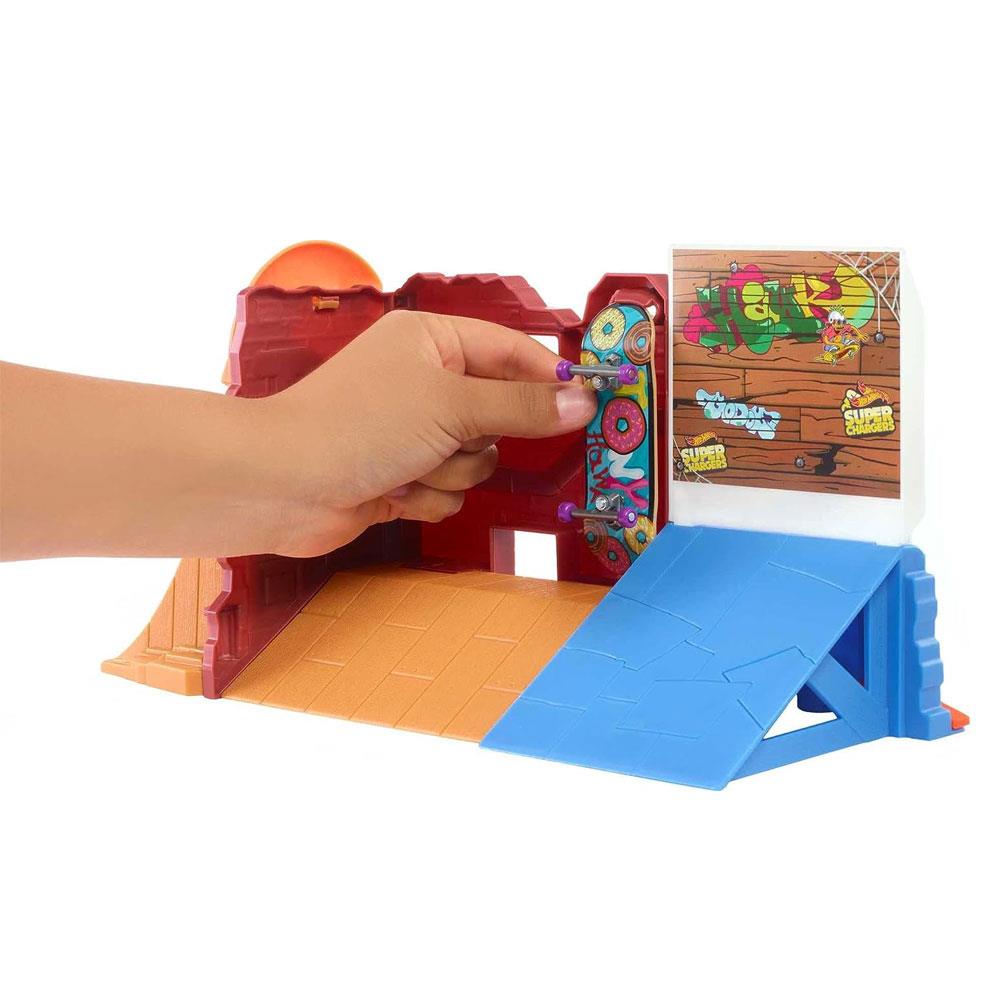 Hot Wheels Skate Parmak Kaykay Macerasına Başlangıç Setleri HGT91-HGT92 Hot Wheels HGT92