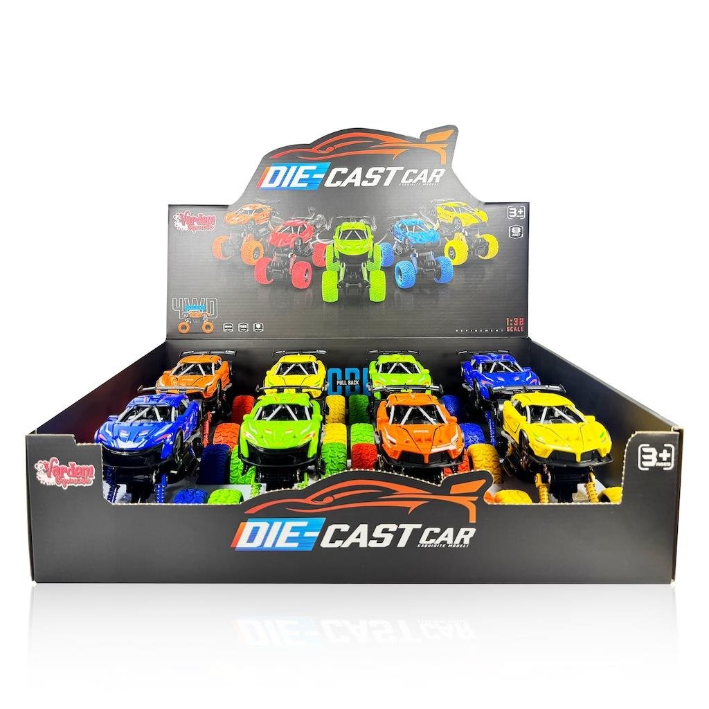 VARDEM CEK BIRAK DIE-CAST OFF ROAD ARABASI Diğer KLX600 333 4 5