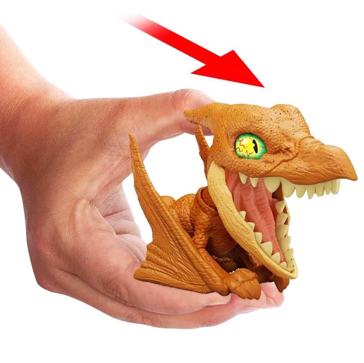 JURASSIC WORLD MIGHTY LITTLE BITERS DINOZOR FIGURU PTERANODON JFC86-JFC91 Diğer JFC91