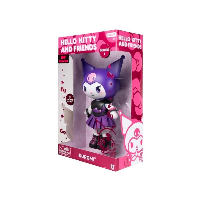 Hello Kitty 20 cm Figür Kuromi HKTH8000-HKT0704 Giochi Preziosi HKT0704