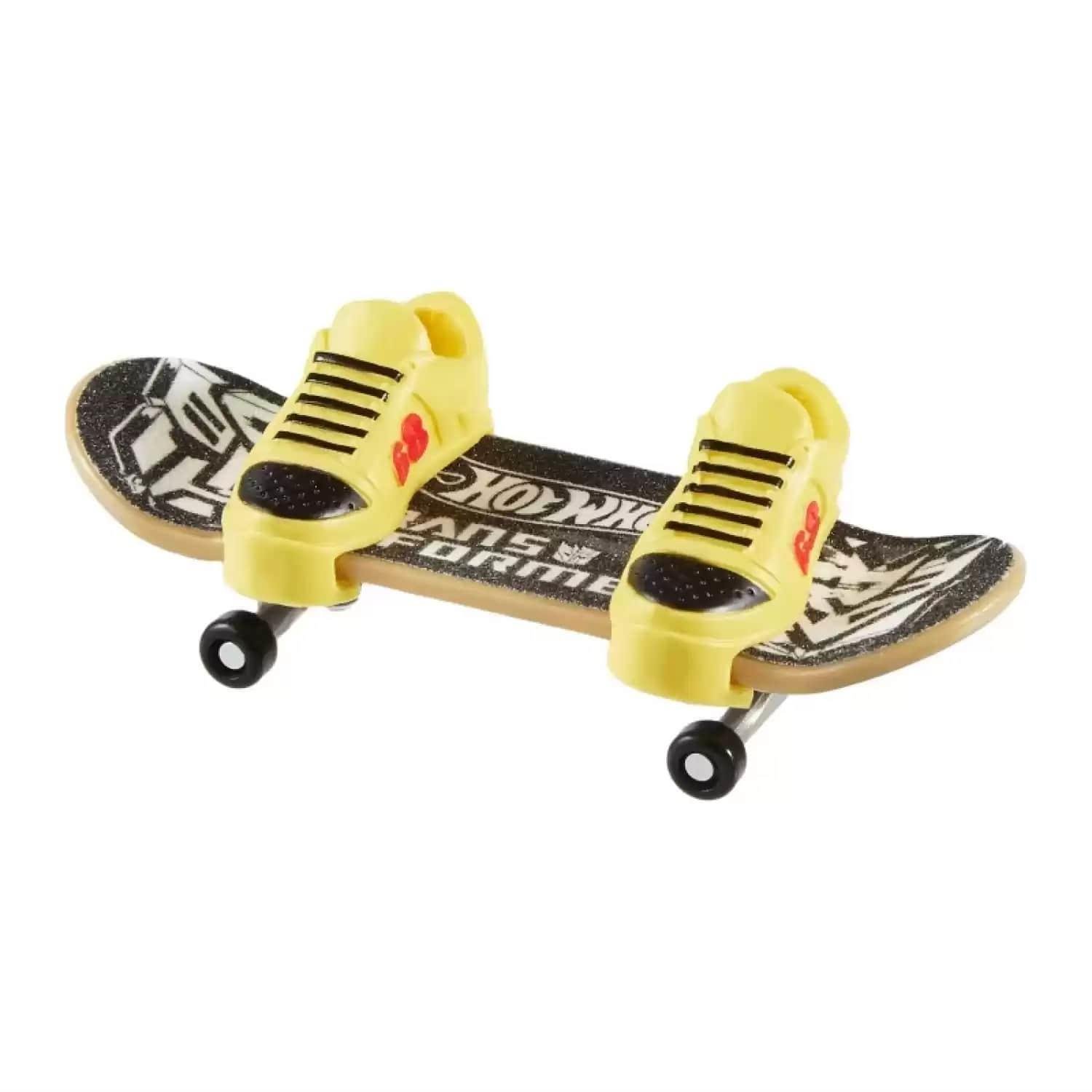 Hot Wheels Skate Parmak Kaykay ve Ayakkabı Paketleri Bumblebee HMY18-HVK38 Hot Wheels HVK38