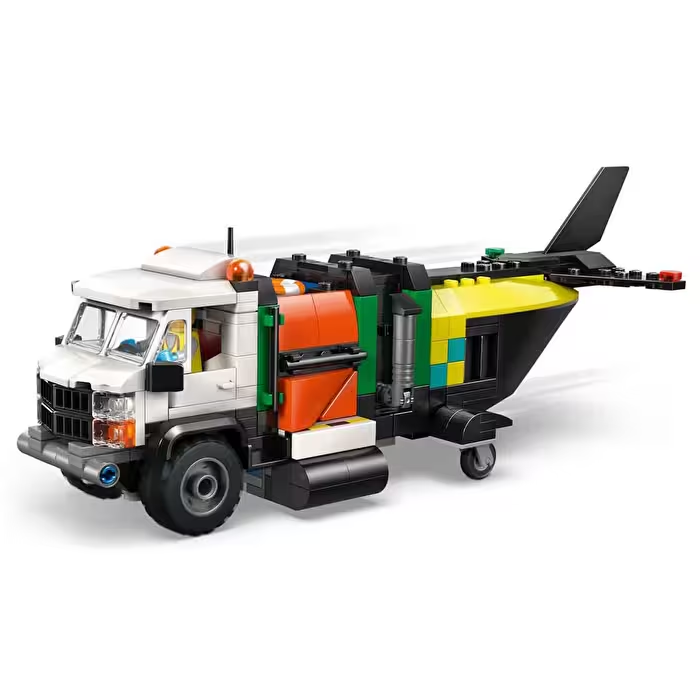 LEGO CITY UCAK SERVIS KAMYONU VE HOVERKRAFT KARISIMI 60505 Diğer LSC60505
