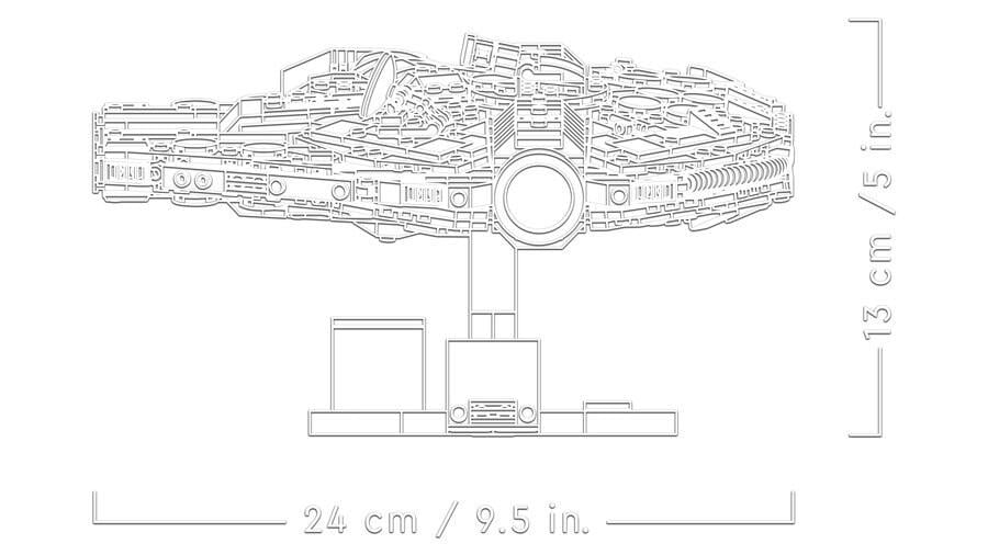LEGO STAR WARS MILLENNIUM FALCON 75375 Diğer LSW75375