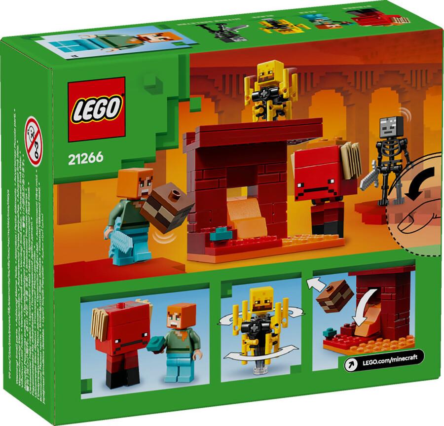 LEGO MINECRAFT NETHER LAV SAVASI 21266 Diğer LMN21266