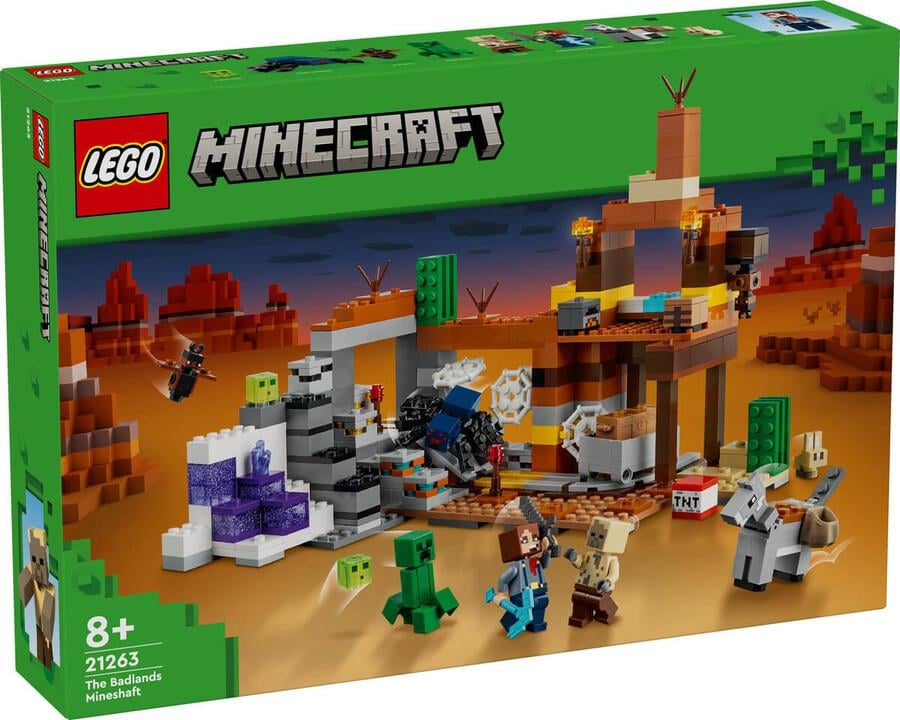 LEGO Minecraft Çorak Arazi Maden Kuyusu 21263 Lego LMN21263
