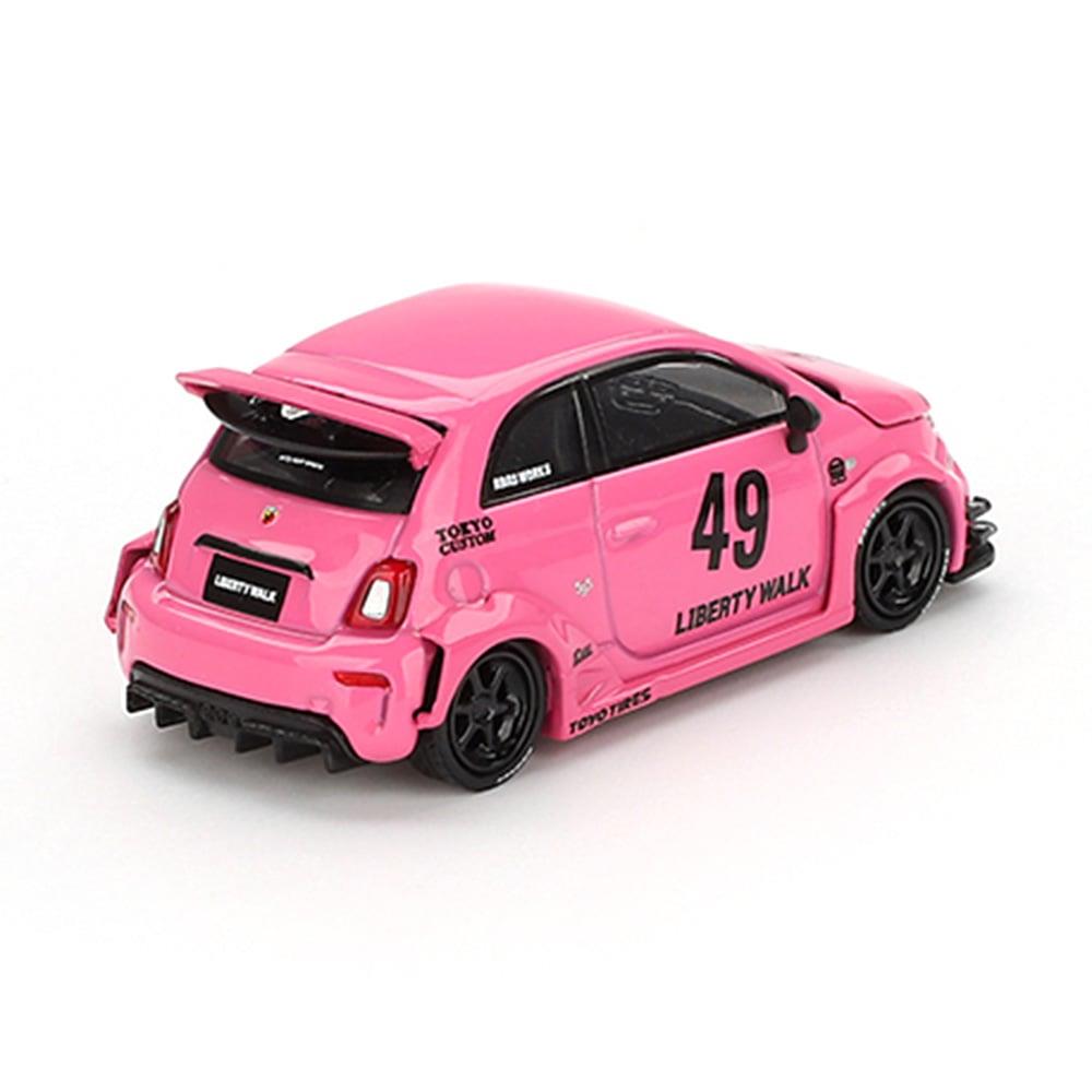 MINI GT 1:64 ABARTH 595 LB-WORKS X ABAS WORKS – PINK MGT00851 Diğer MGT00851