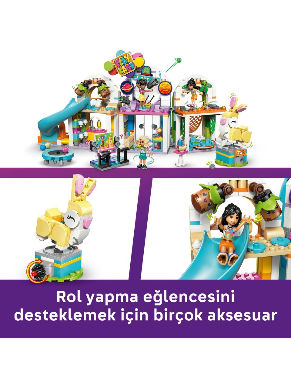 LEGO Friends Eğlenceli Kapalı Oyun Parkı 42686 Diğer LGF42686