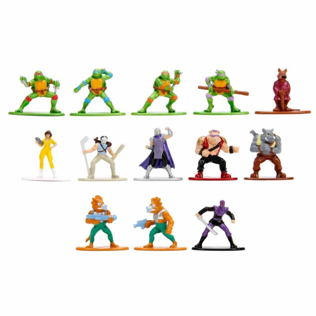 JADA NANO METALFIGS TEENAGE MUTANT NINJA TURTLES SURPRIZ FIGUR PAKETI 253281001 Diğer SMB 253281001