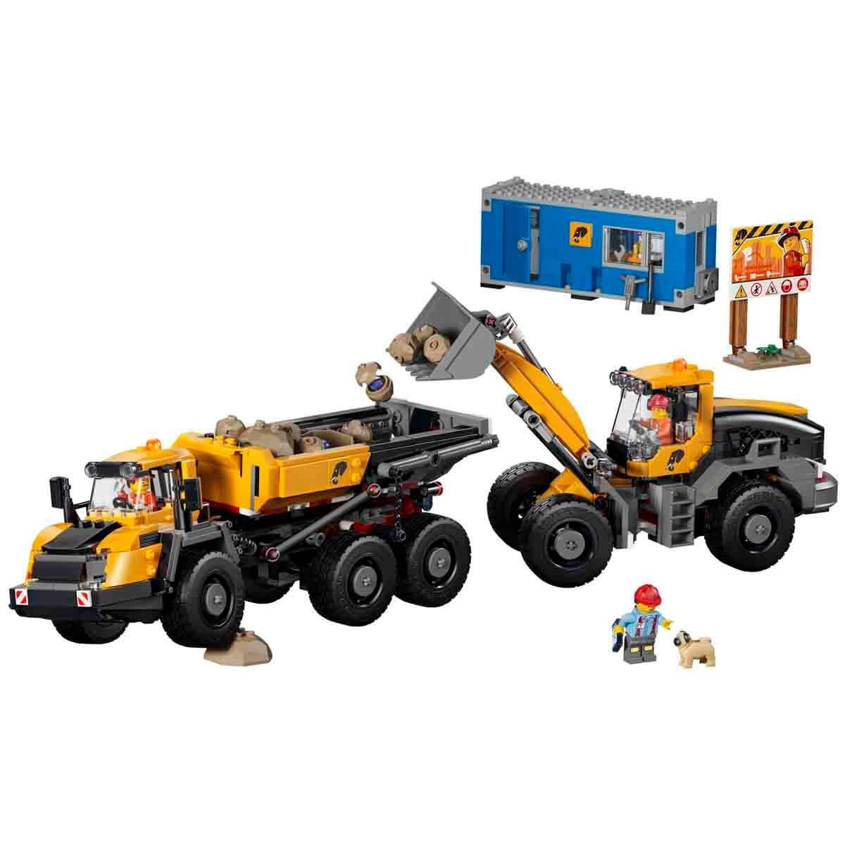 LEGO City Damperli Kamyon ve Ön Yükleyici 60494 Lego LSC60494