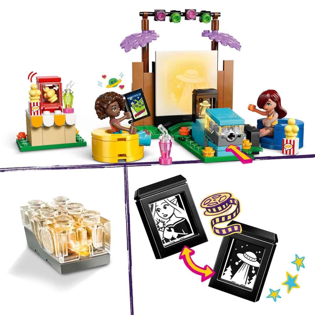 LEGO FRIENDS ARKADASLIK FILM GECESI 42642 Diğer LGF42642