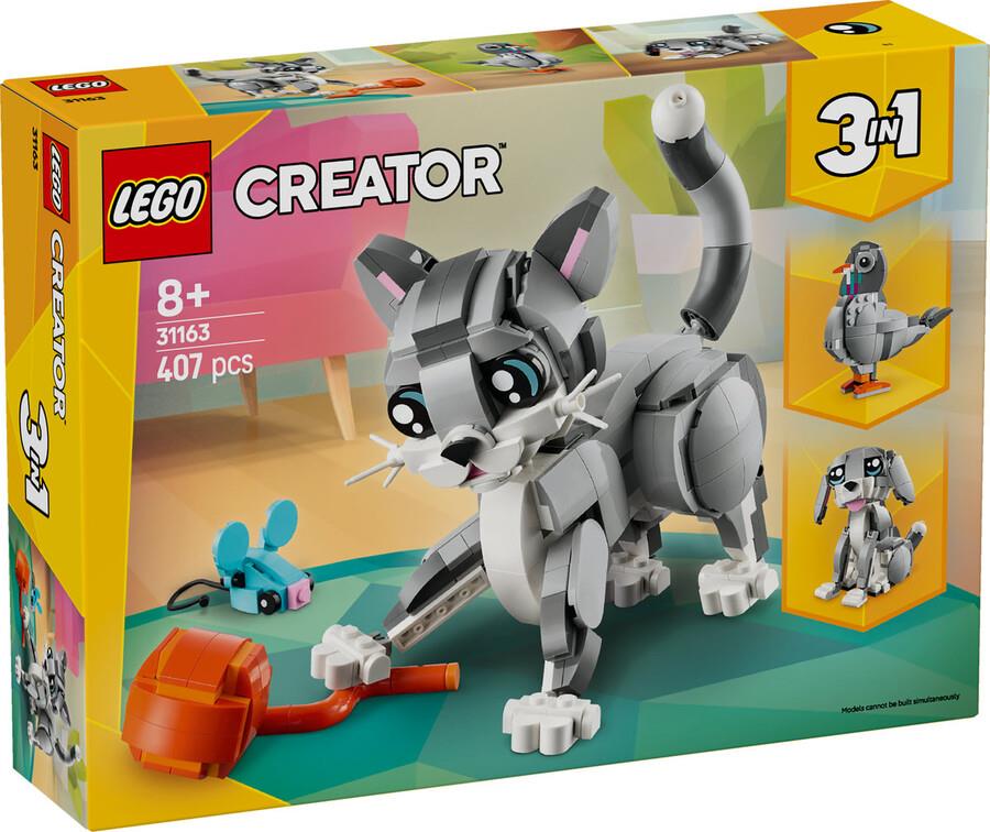 LEGO CREATOR 3’U 1 ARADA OYUNBAZ KEDI 31163 Diğer LMC31163