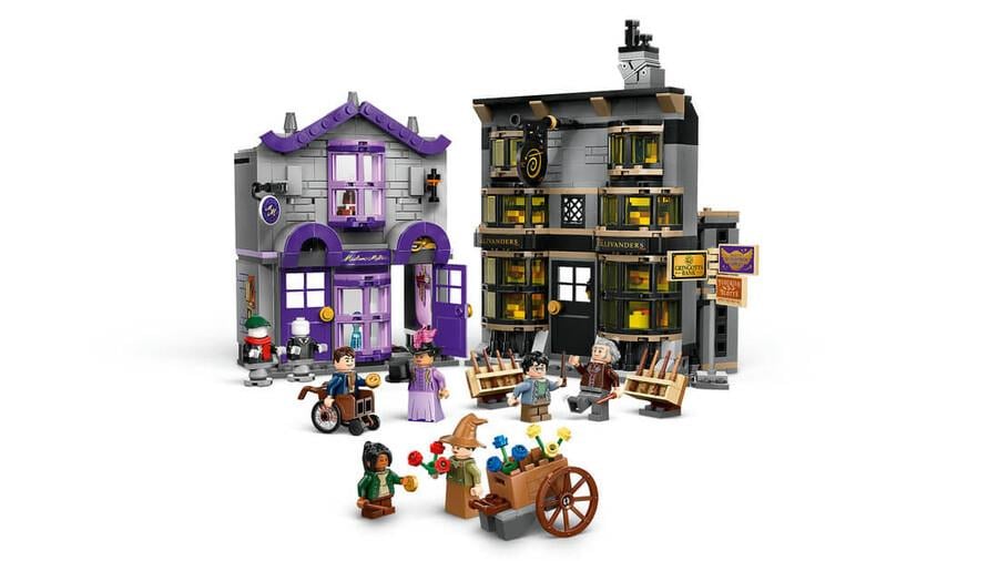 LEGO HARRY POTTER OLIVANDERS VE MADAM MALKININ CUBBE DUKKANI 76439 Diğer LSH76439