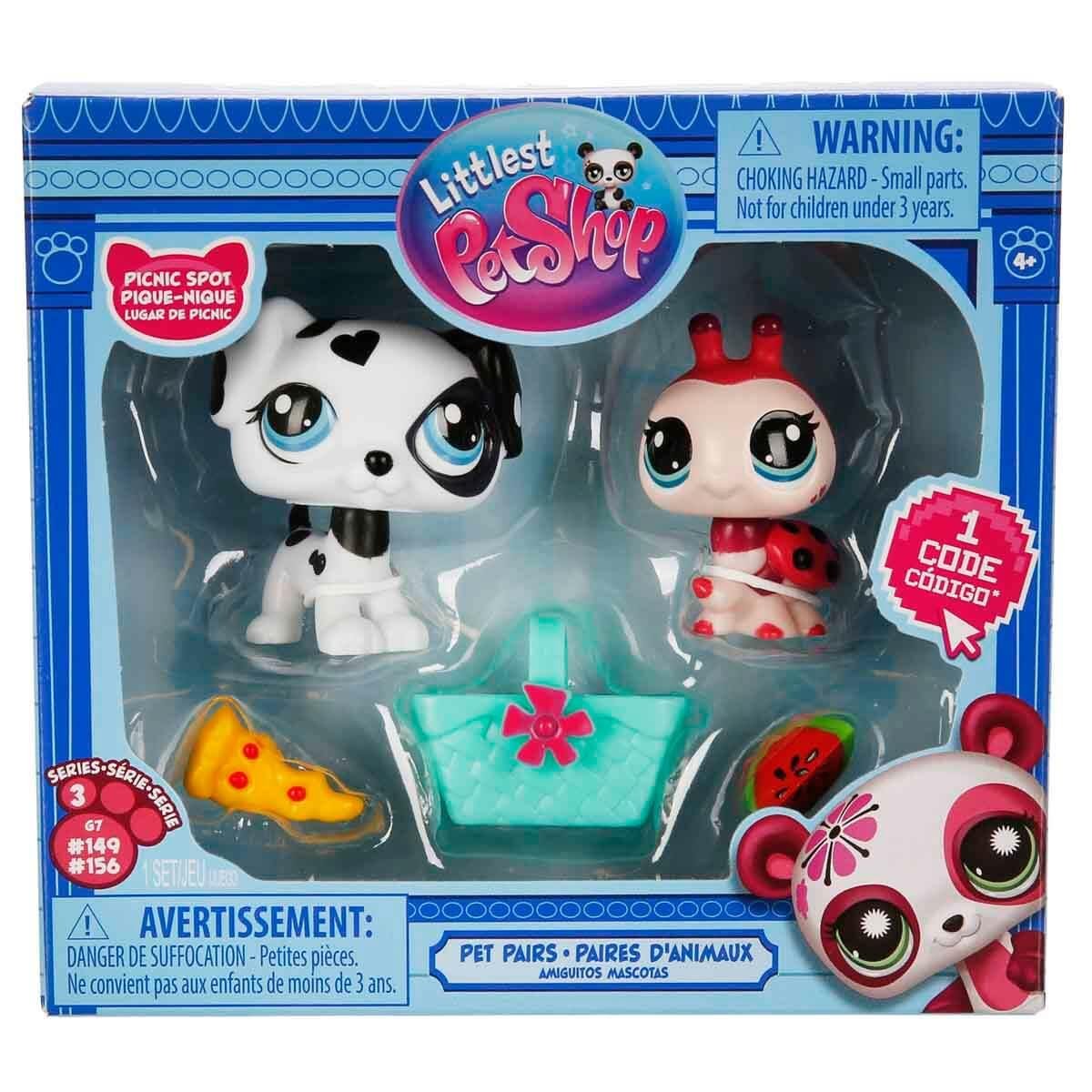 LITTLEST PET SHOP MINISLER 2LI FIGUR SETI S3 PICNIC SPOT Diğer S01006230 624