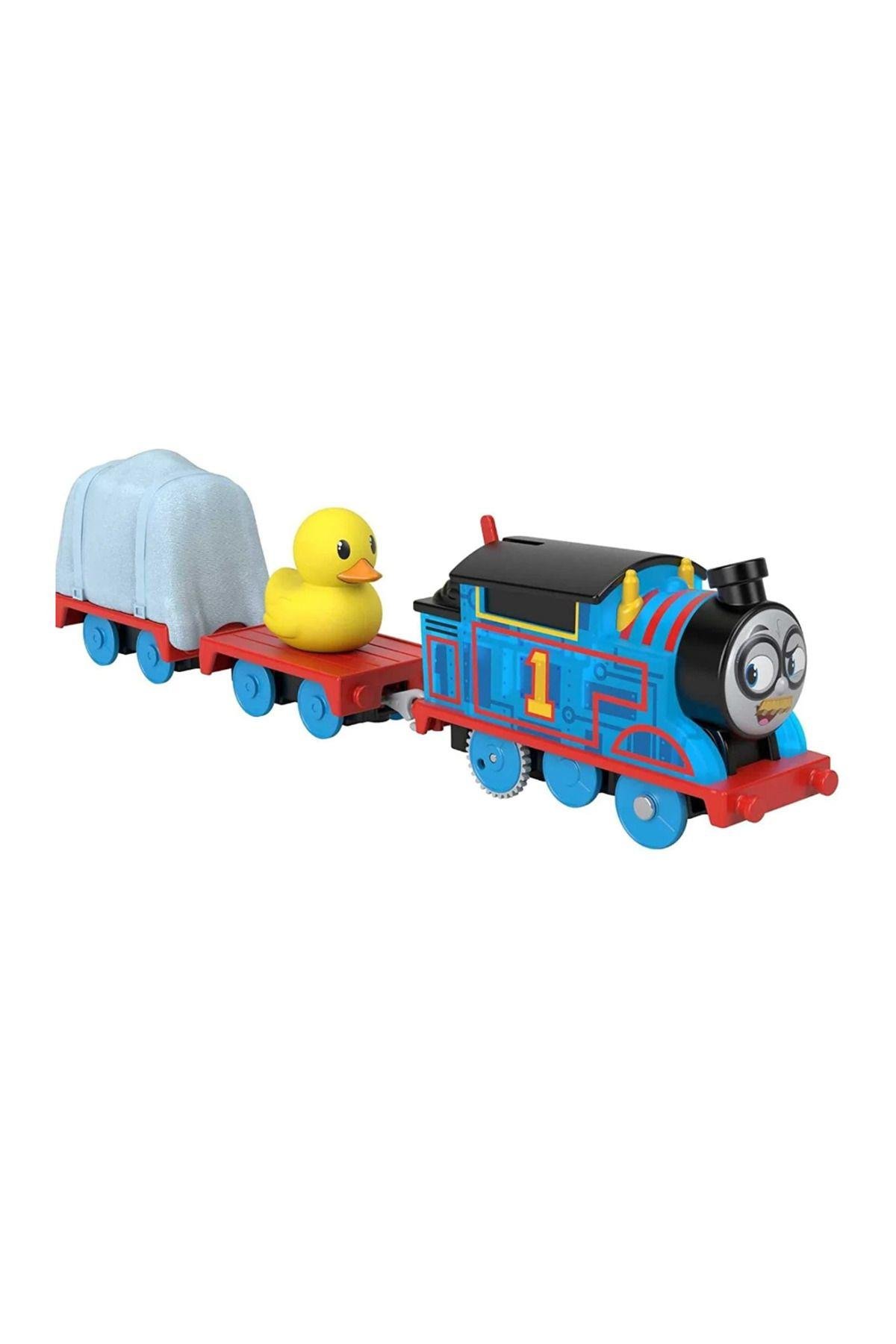 Thomas ve Arkadaşları Büyük Tekli Tren Eğlenceli Karakterler Secret Agent Thomas HFX97-HMK03 Thomas Friends HMK03