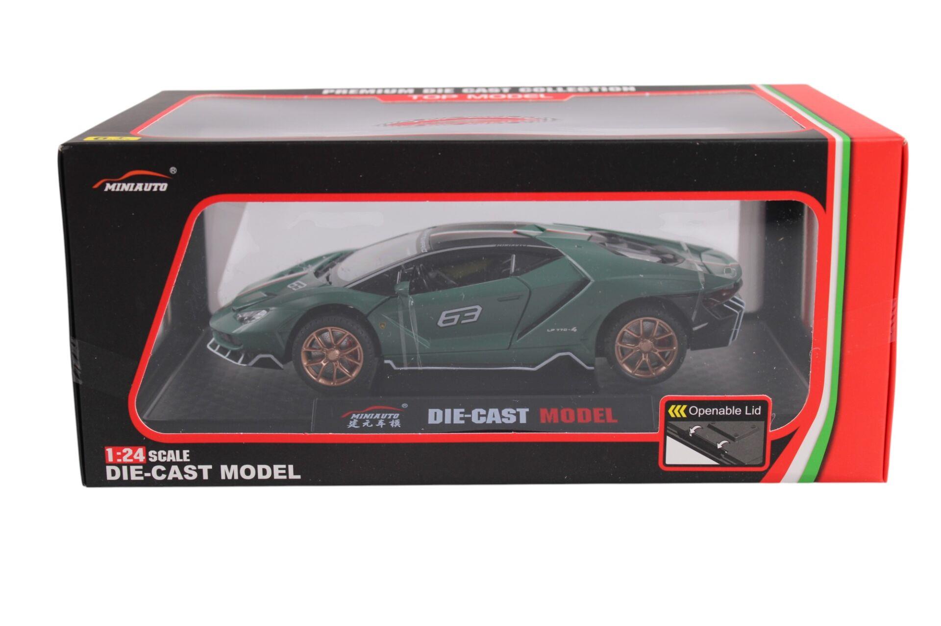 LAMBORGHINI 1:24 ISIKLI SESLI KUTULU DC24283 Diğer KZL DC24283