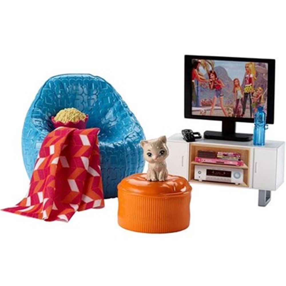 Barbie Ev İçi Dekorasyon Oyun Setleri DVX44
