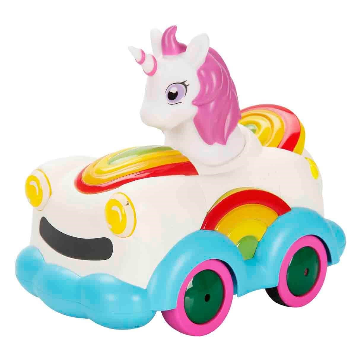 UZAKTAN KUMANDALI BALONCUK CIKARTAN UNICORN ARABA 3.7V.USB Diğer S00090834