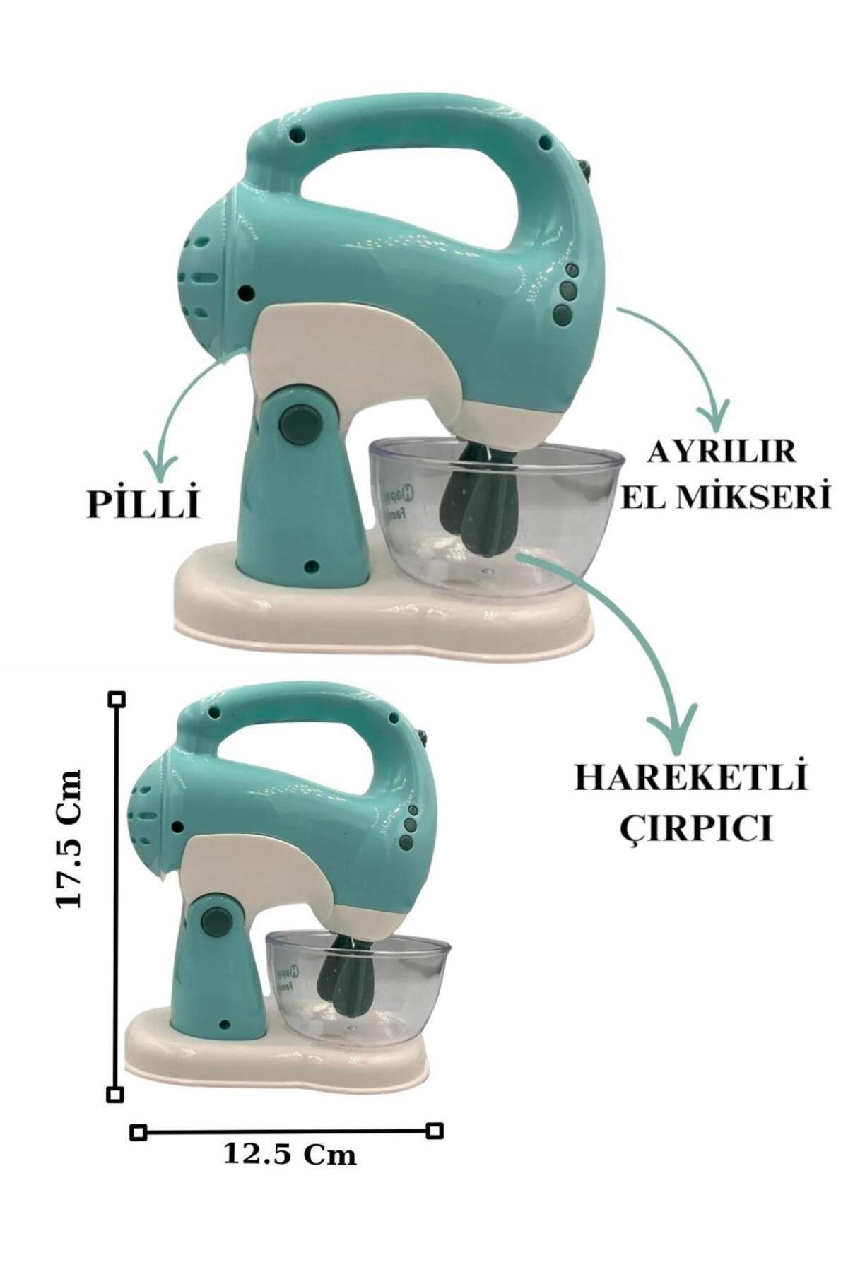 KUTULU ISIKLI PILLI MIKSER MAVI Diğer LS820Q23