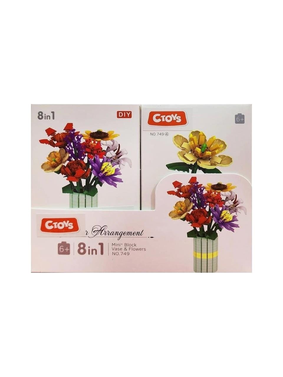 BLOK MINI FLOWER 749 Diğer CTOY 749