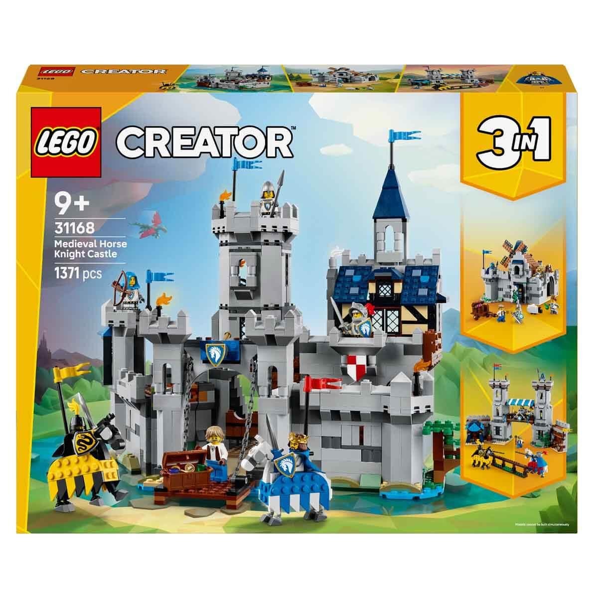 LEGO CREATOR 3U 1 ARADA ORTA CAG ATLI SOVALYE KALESI 31168 Diğer LMC31168