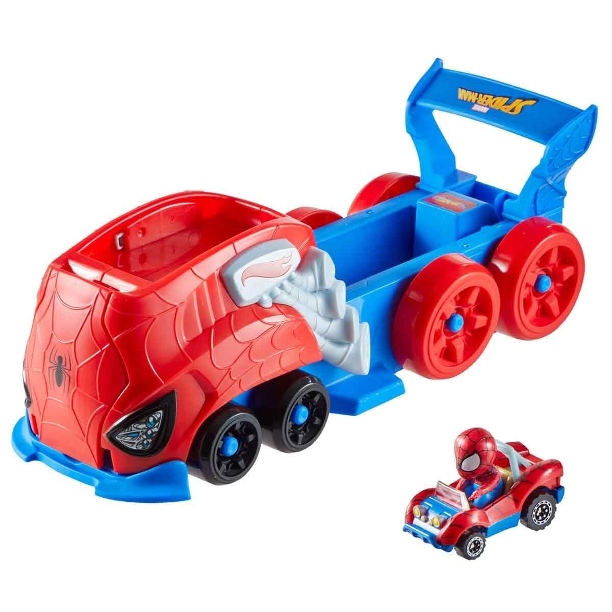 Hot Wheels RacerVerse Spider-Man Launcher JFV69-JFV70 Hot Wheels JFV70