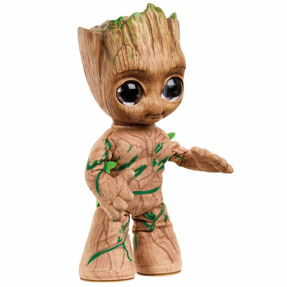 Marvel I Am Groot Groovin Groot Sesli ve Hareketli Peluş HJM23 Marvel HJM23