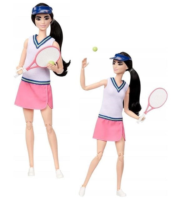 Barbie 2'si Bir Arada (Tenis ve Badminton) Diğer FR57294