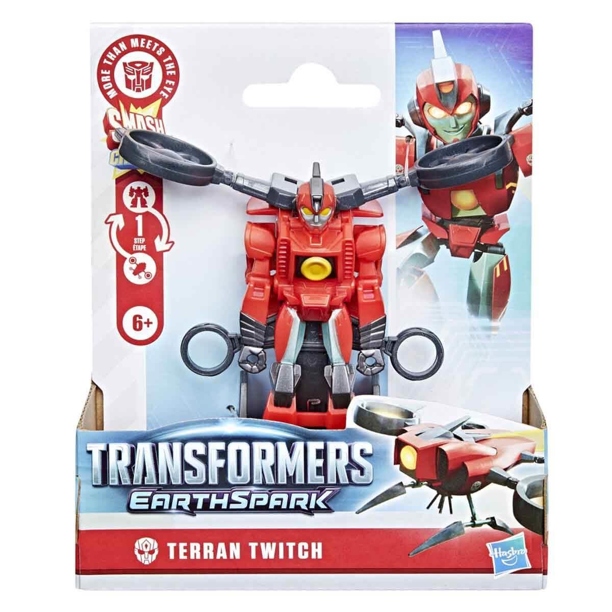 TRANSFORMERS EARTHSPARK TEK ADIMDA DONUSEN FIGUR TERRAN TWITCH G0742-G1000 Diğer G1000