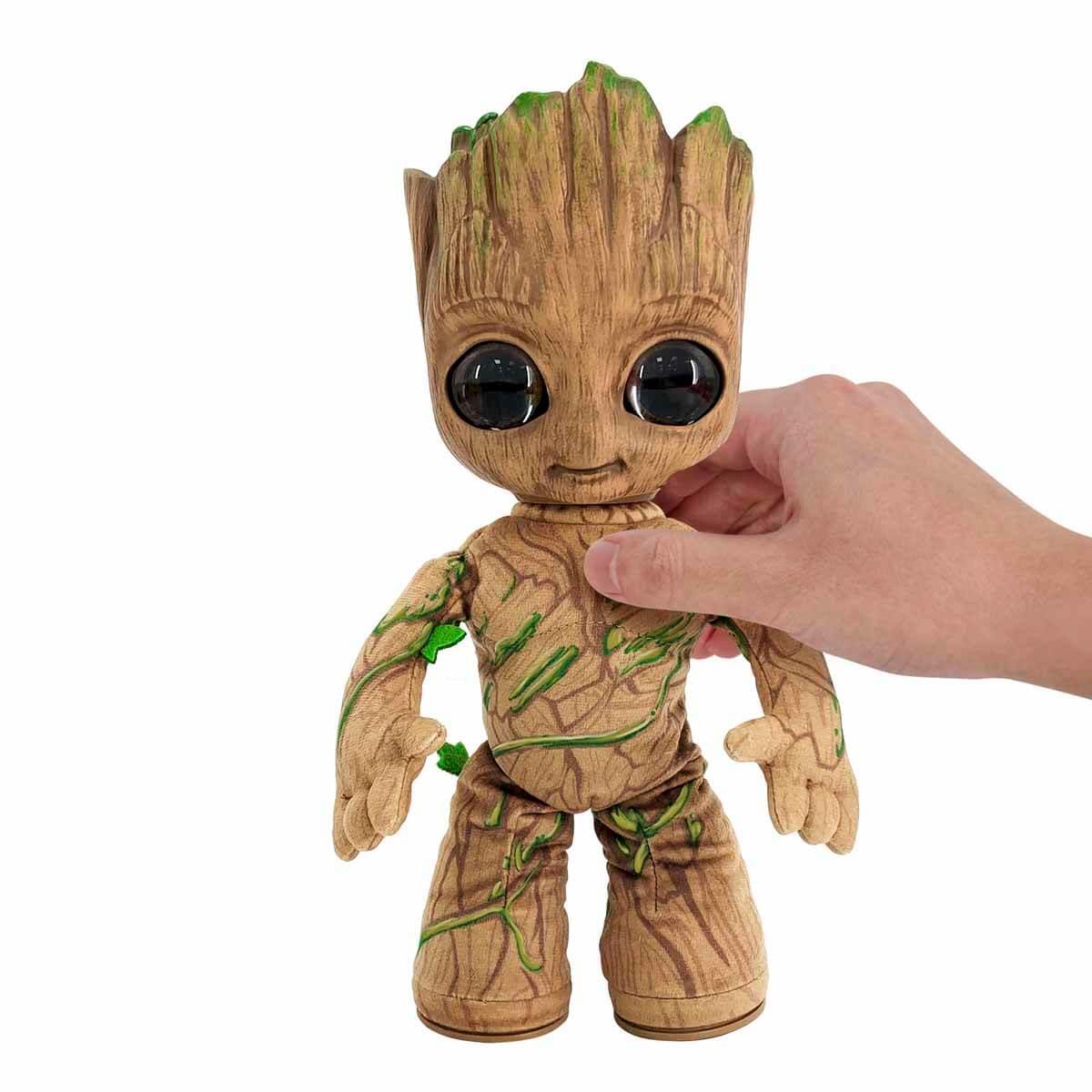 Marvel I Am Groot Groovin Groot Sesli ve Hareketli Peluş HJM23 Marvel HJM23