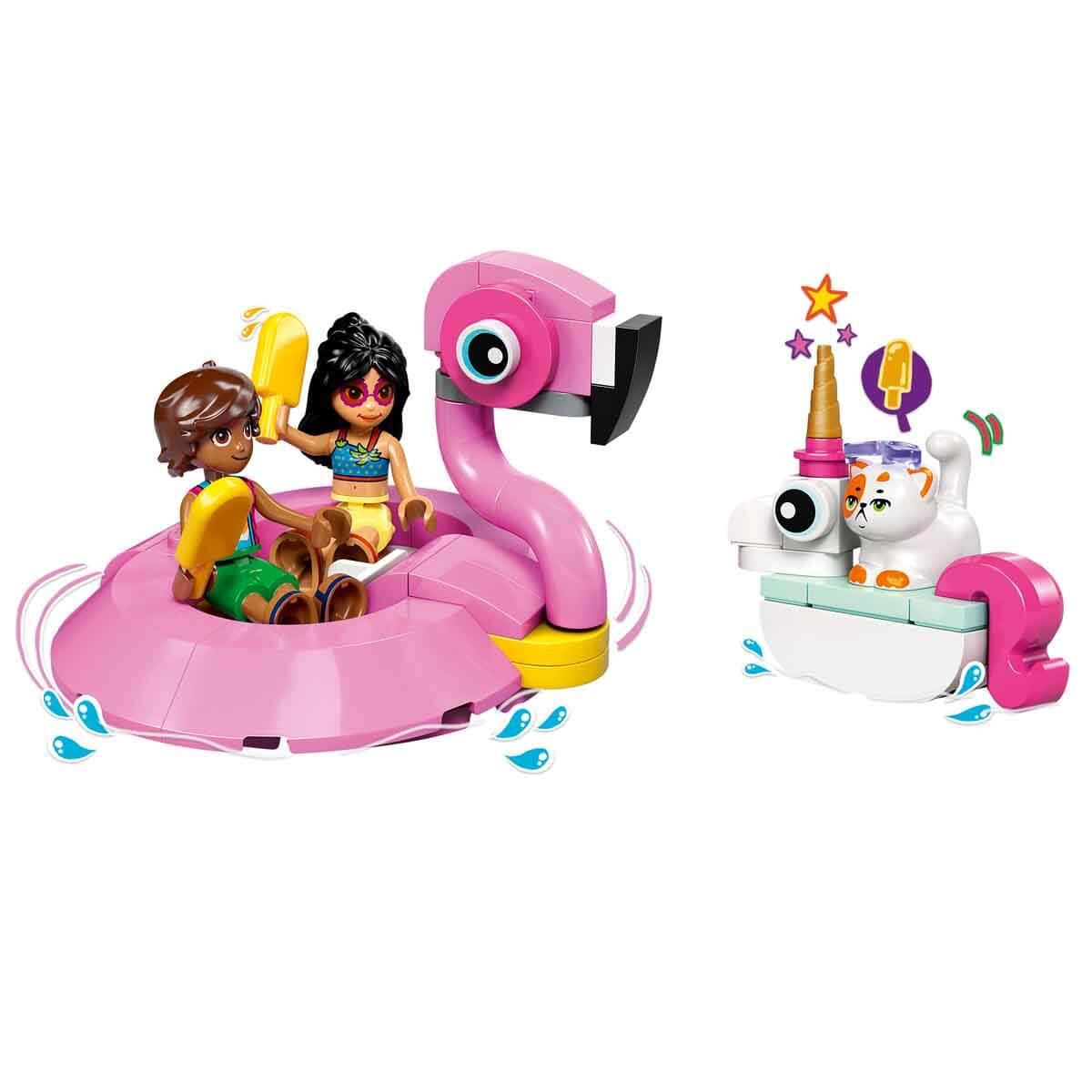 LEGO Friends Tek Boynuzlu At ve Flamingo Havuz Partisi 42658 Lego LGF42658