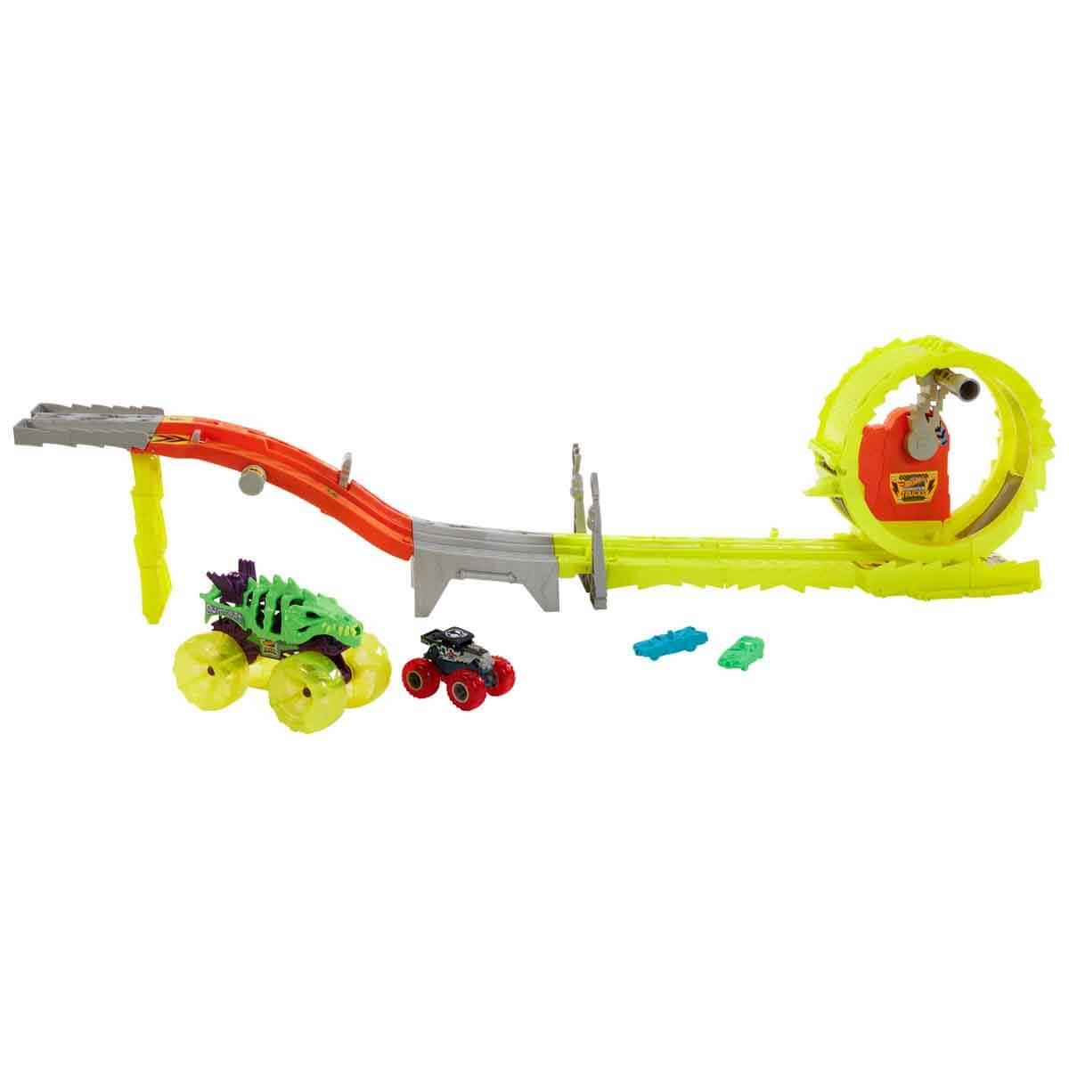 Hot Wheels Monster Trucks Power Smashers Oyun Seti HXT05 Hot Wheels HXT05