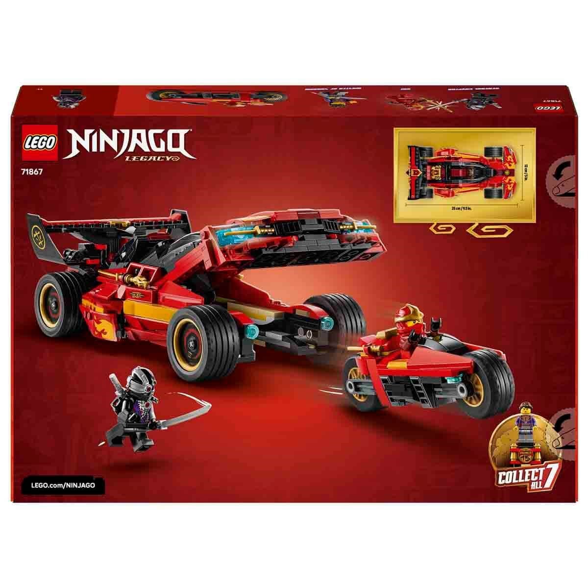 LEGO NINJAGO X-1 Ninja Turbo Otomobil 15. Yıl Dönümü 71867 Lego LSL71867