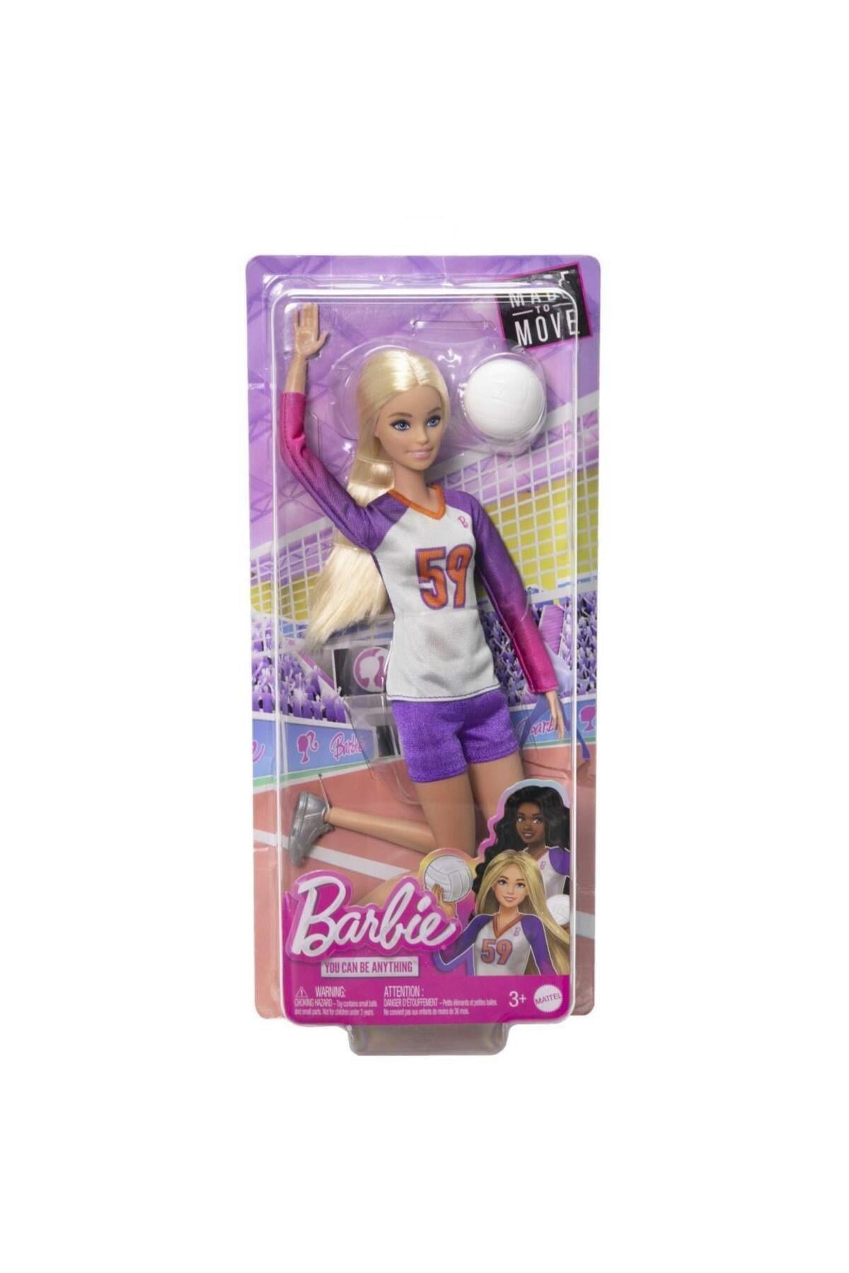 BARBIE SPORCU BEBEKLER VOLEYBOL HKT71-HKT72 Diğer HKT72