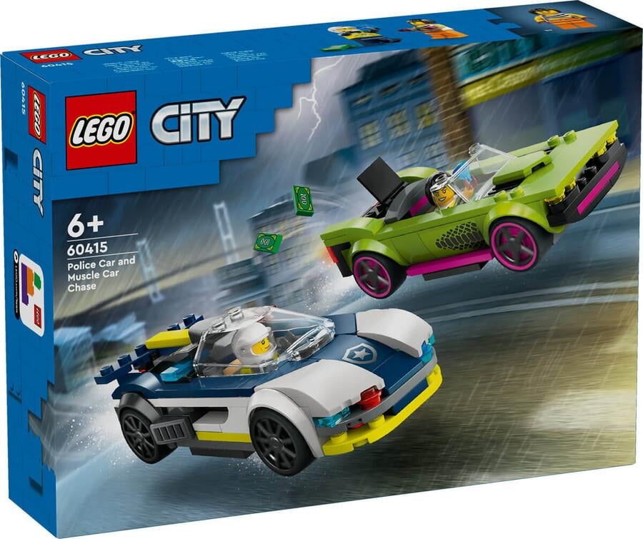 LEGO CITY POLIS ARABASI VE SPOR ARABA TAKIBI 60415 Diğer LSC60415