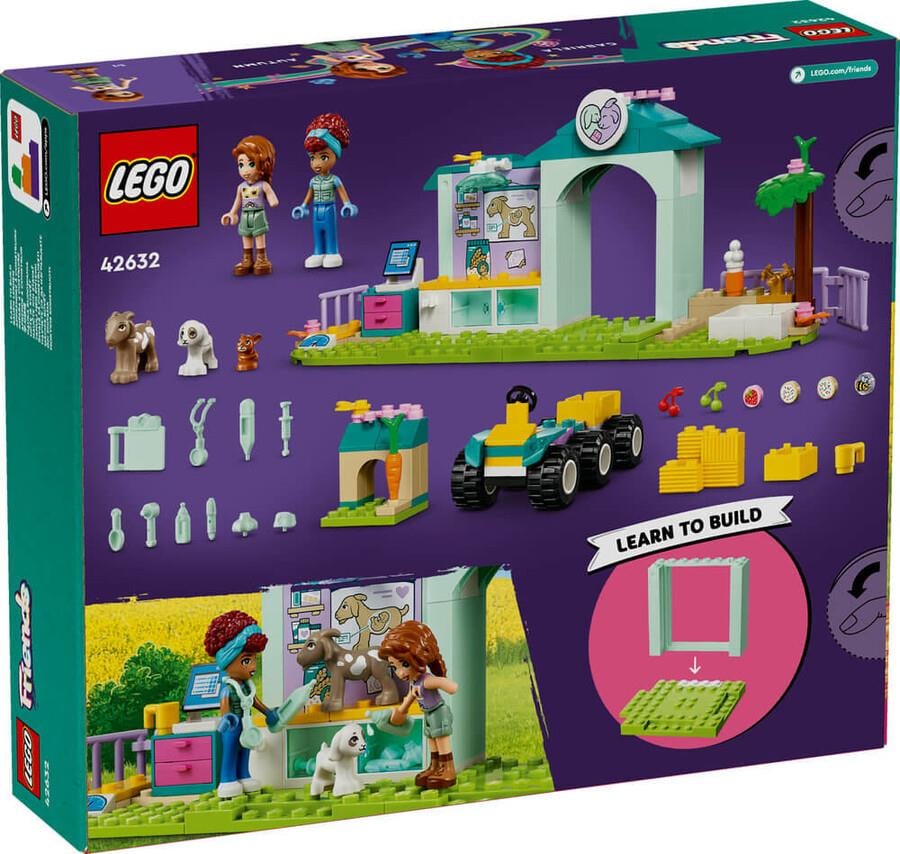 LEGO FRIENDS CIFTLIK HAYVANI VETERINER KLINIGI 42632 Diğer LGF42632