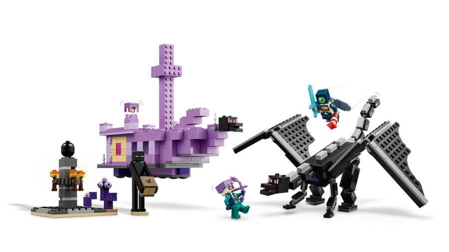 LEGO MINECRAFT ENDER EJDERHASI VE END GEMISI 21264 Diğer LMN21264