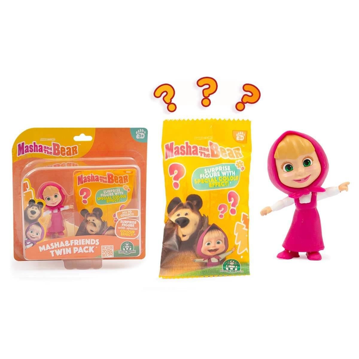 MASHA ILE KOCA AYI 2’LI FIGUR PAKETI MASHA MHA35000 Diğer MHA35000 M