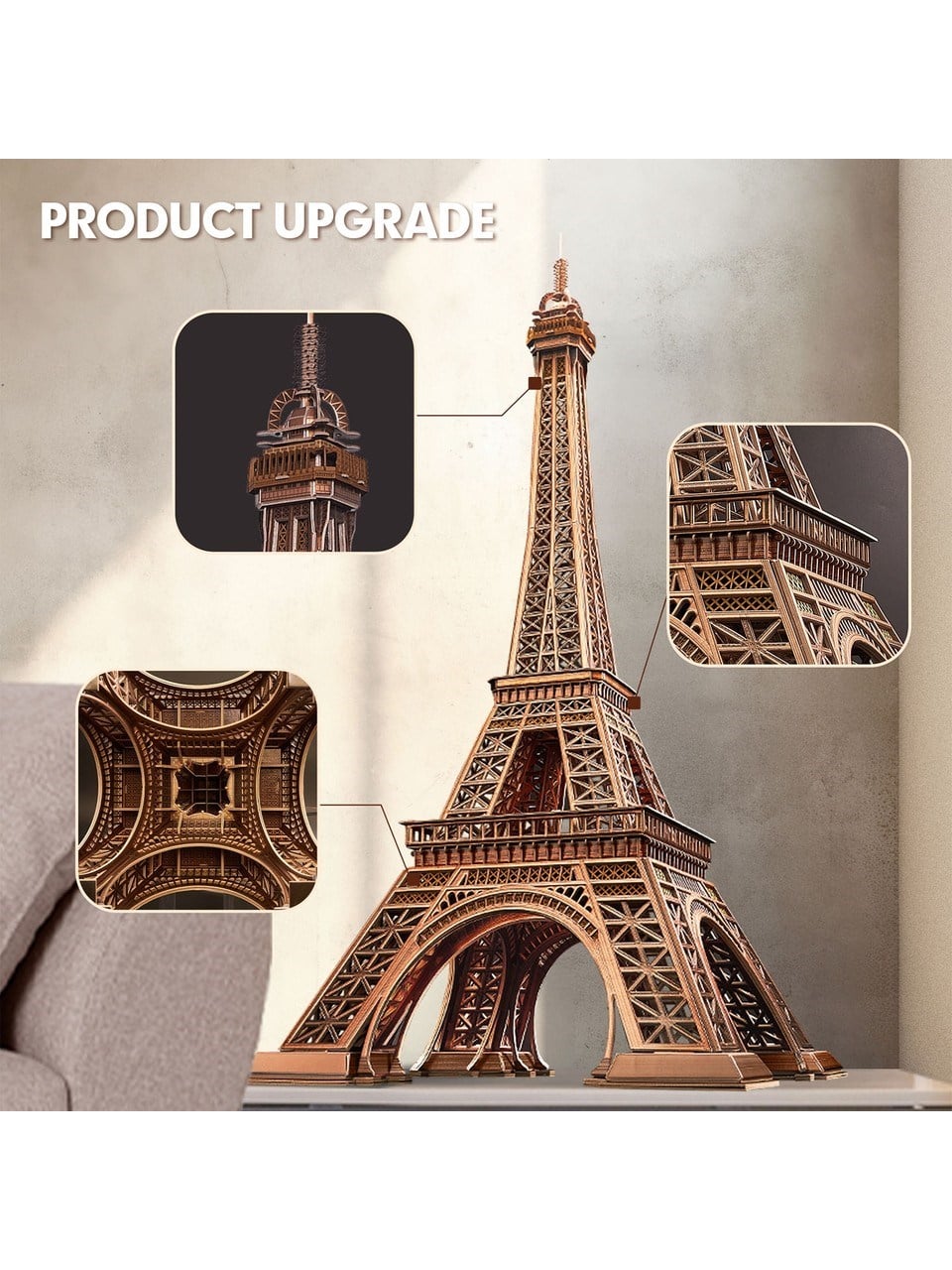 CUBIC FUN EIFFEL TOWER PUZZLE 314 PCS Diğer MC284H
