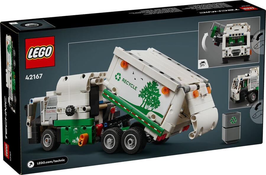 LEGO TECHNIC MACK LR ELECTRIC COP KAMYONU 42167 Diğer LMT42167