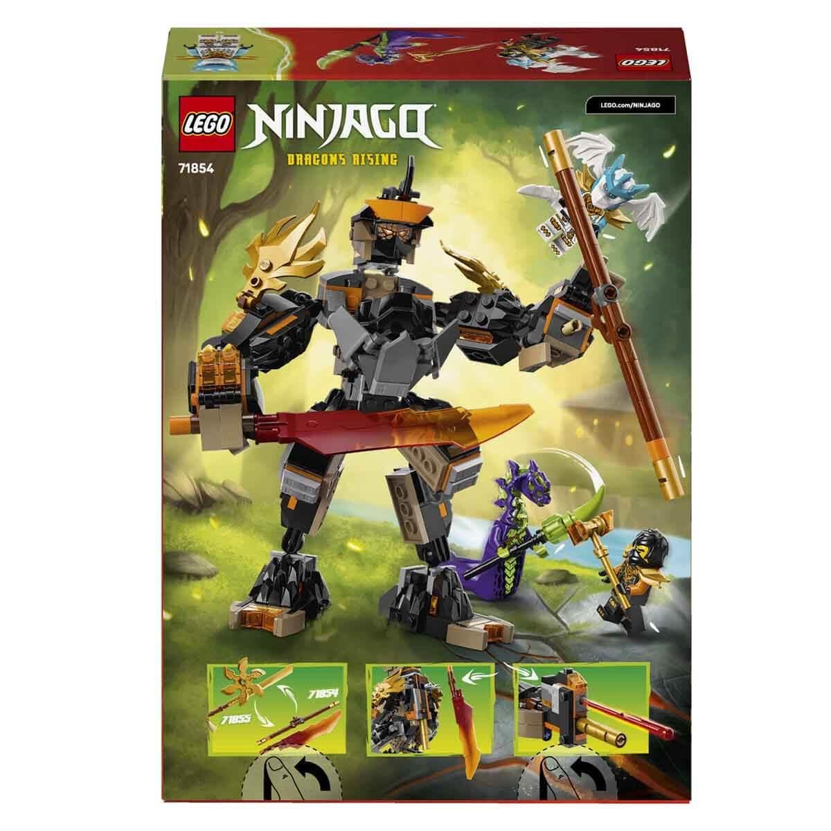 LEGO NINJAGO COLE’UN GOREV ROBOTU VE EJDERHA ZANE 71854 Diğer LSL71854