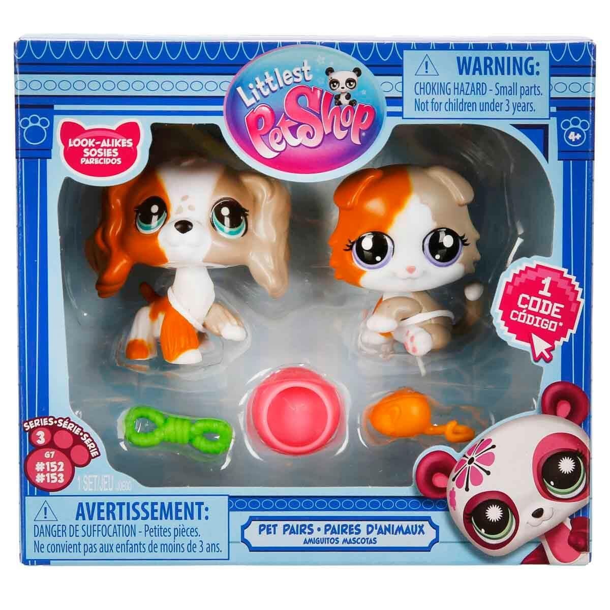 LITTLEST PET SHOP MINISLER 2LI FIGUR SETI S3 LOOK-ALIKES Diğer S01006230 626