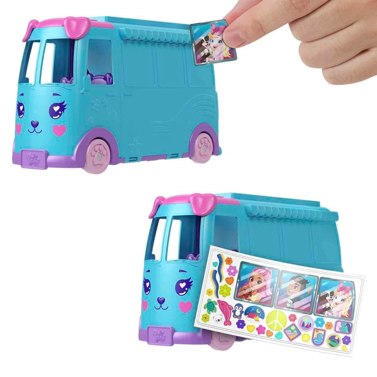 POLLY POCKET DONUSEBILEN EVCIL HAYVAN KARAVANI OYUN SETI JCC22 Diğer JCC22