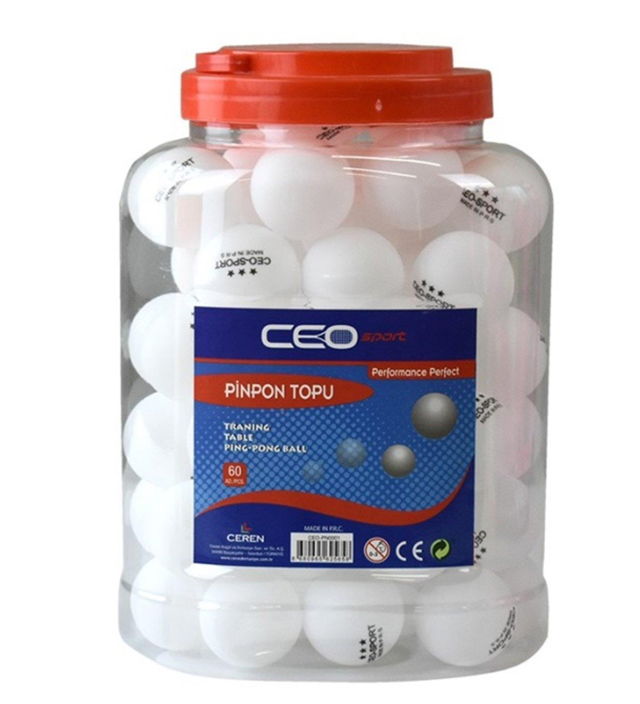 CEO SPORT PINPON TOPU BEYAZ Diğer CEO PN0001