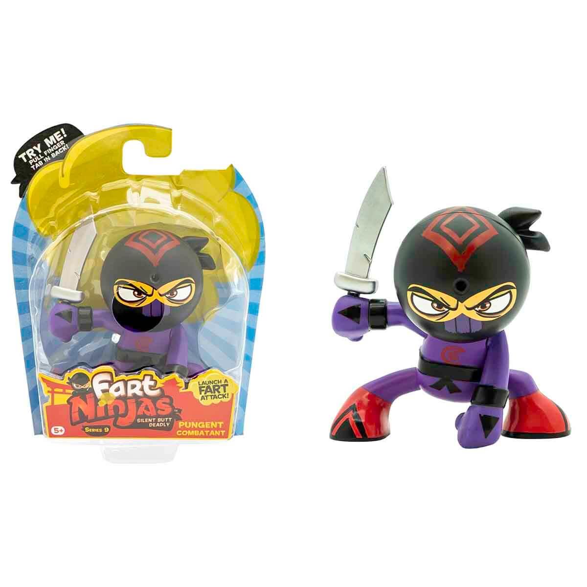 FART NINJAS GAZ CIKARAN SENSORLU FIGUR S9 FAN02001 - PUNGENT COMBATANT Diğer FAN02001 PC