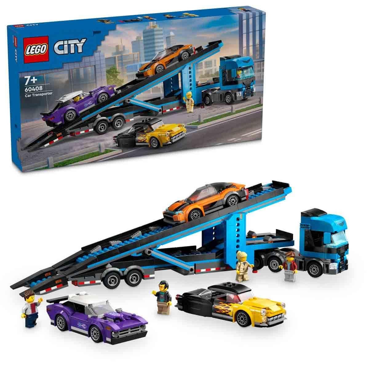 LEGO CITY SPOR ARABALI ARAC TASIMA KAMYONU 60408 Diğer LSC60408