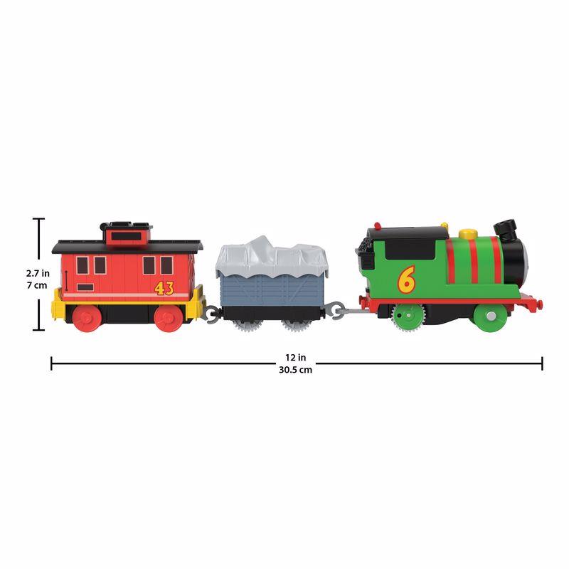 Thomas ve Arkadaşları Büyük Tekli Tren Eğlenceli Karakterler Percy & Brake Car Bruno HFX97-HHN44 Thomas Friends HHN44
