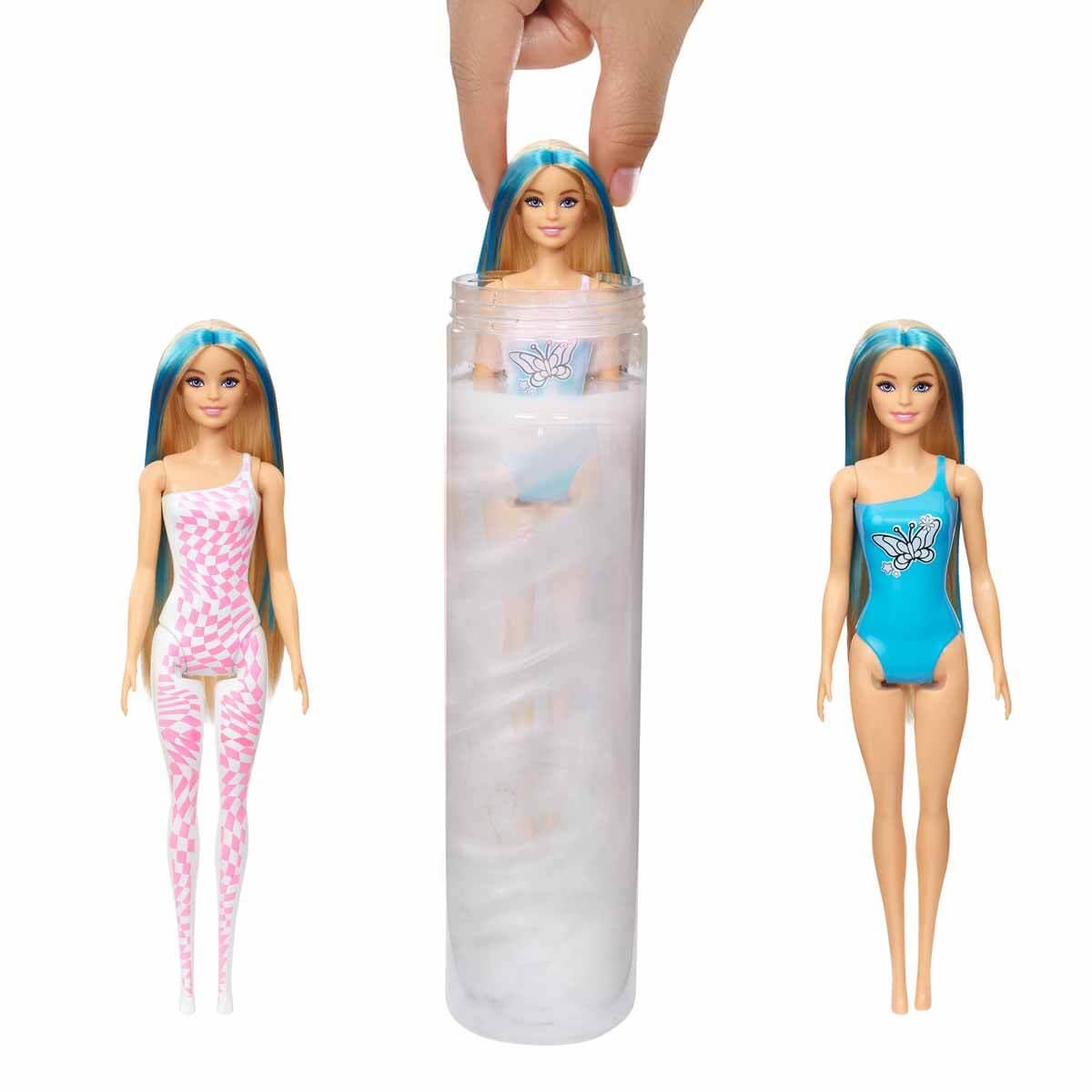 BARBIE COLOR REVEAL RENK DEGISTIREN BARBIE GOKKUSAGI SERISI SURPRIZ PAKET HRK06 Diğer HRK06