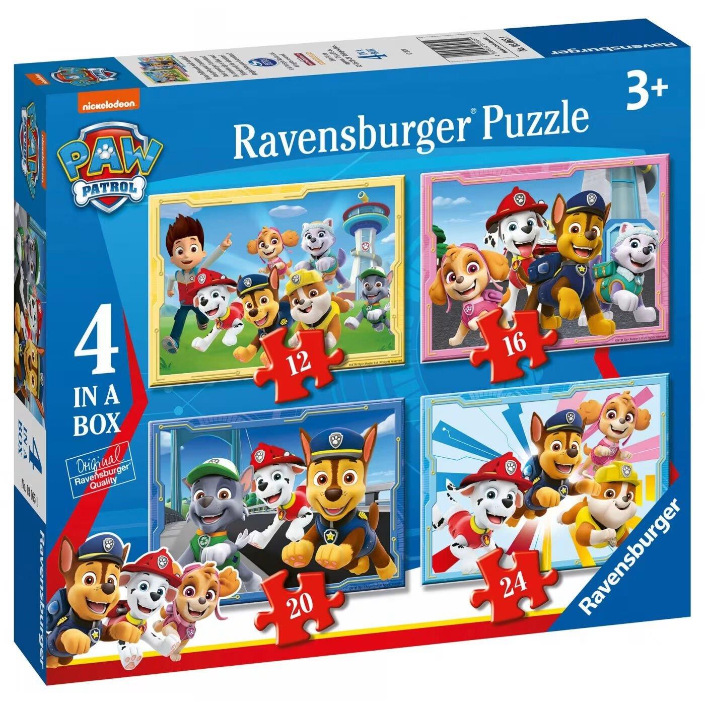 RAVENSBURGER 4IN1 PAW PATROL PUZZLE Diğer RPX030651