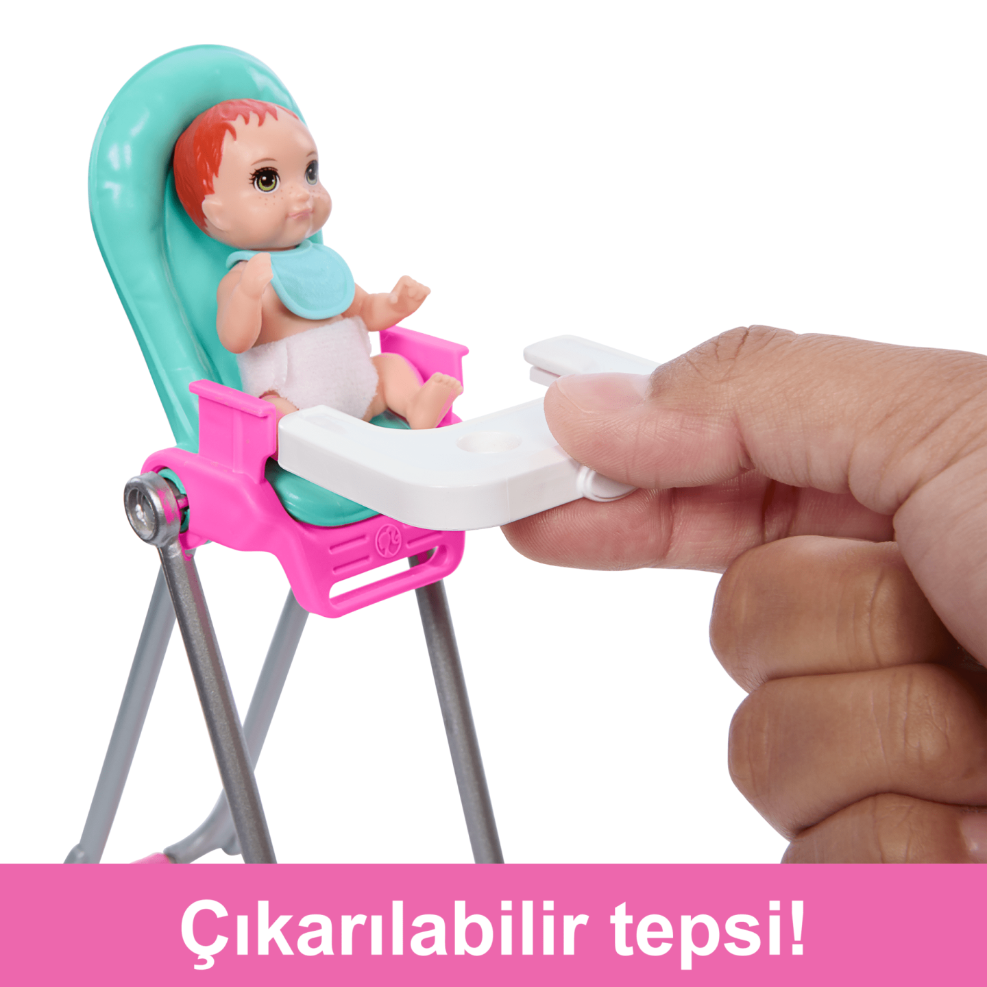 Barbie Skipper Bebek Bakıcısı Oyun Seti HTK35 Barbie HTK35